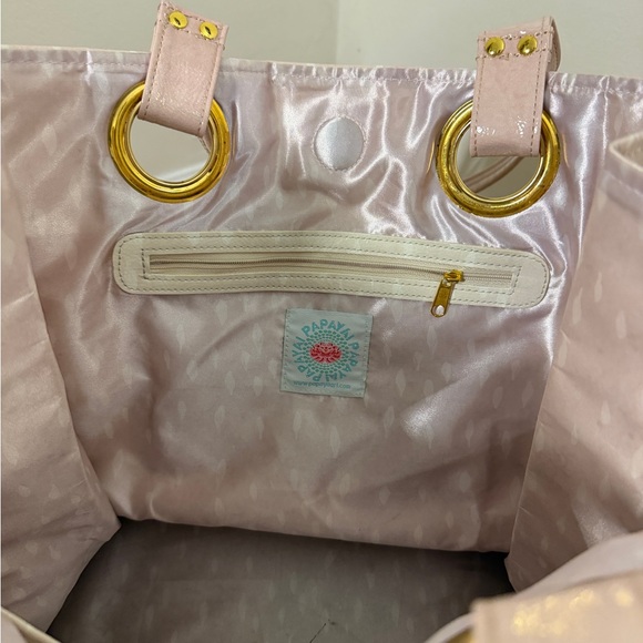 Papaya Pink Floral Tote - Picture 7 of 8